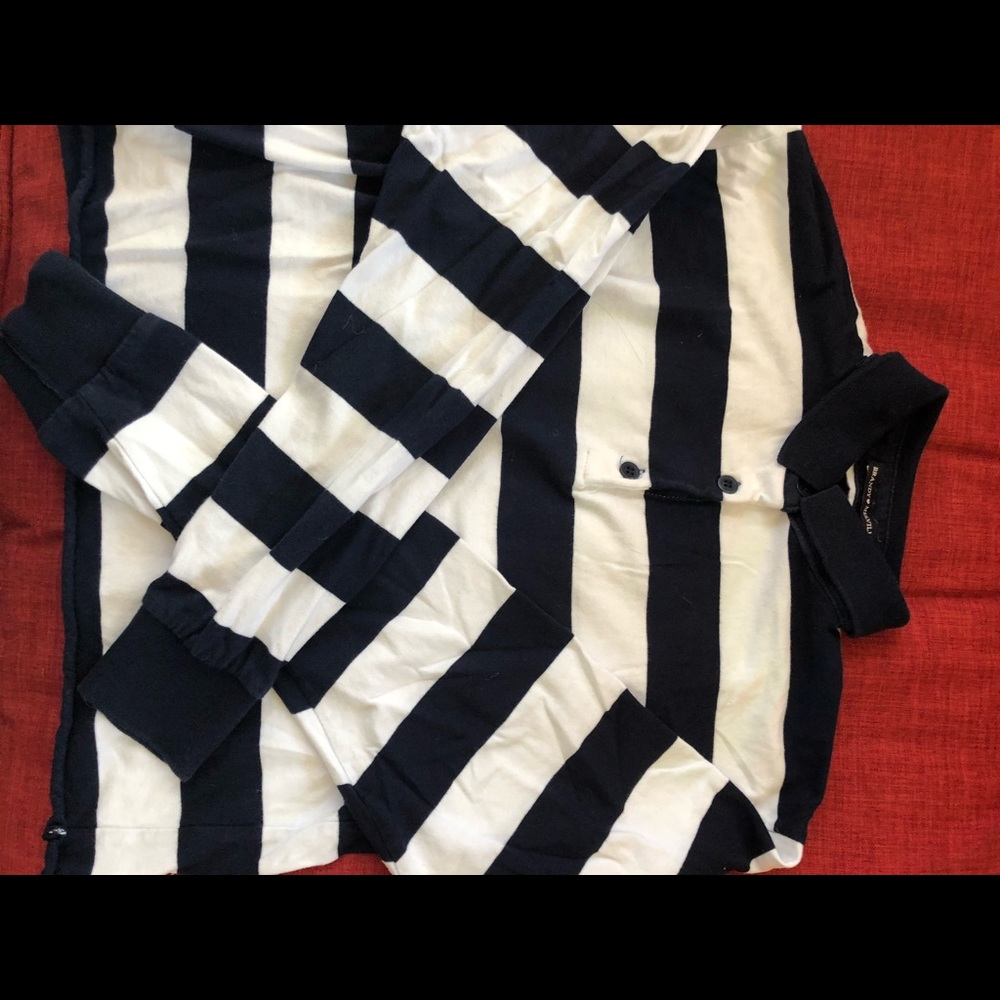 Brandy Melville cropped polo